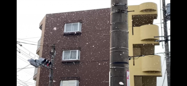 防府は朝から大雪ですサムネイル